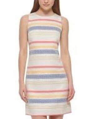 Vince Camuto jacquard dress